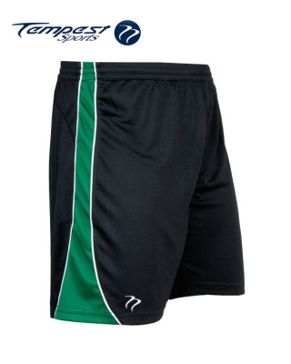 Tempest 'CK' Black Green Shorts